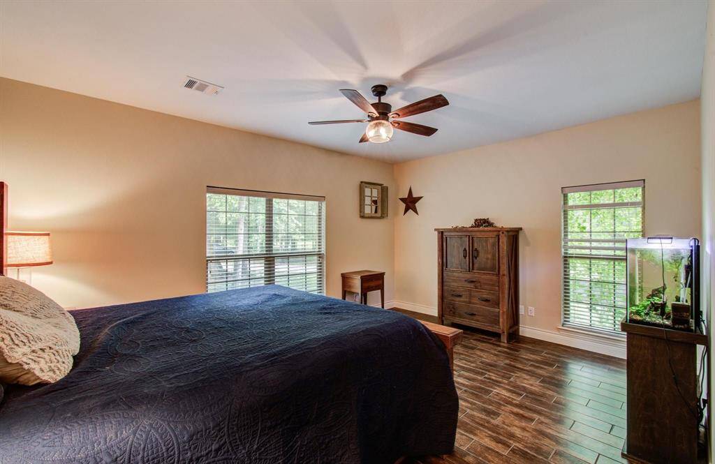 First floor spacious primary bedroom.