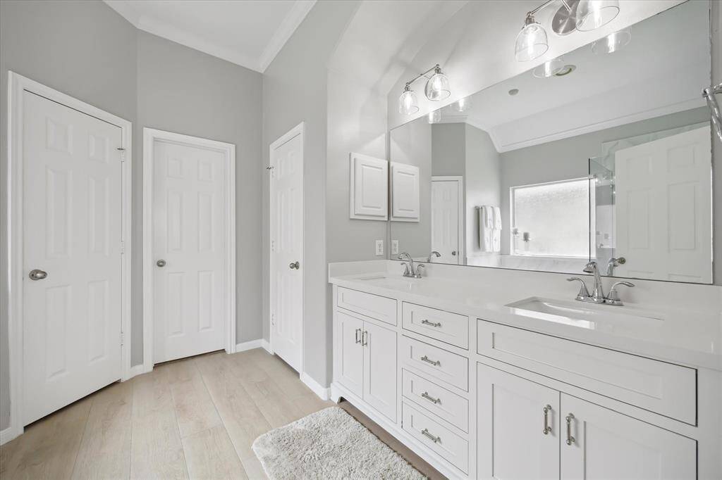 Primary bath remodeled in 2024 - separate tub and shower