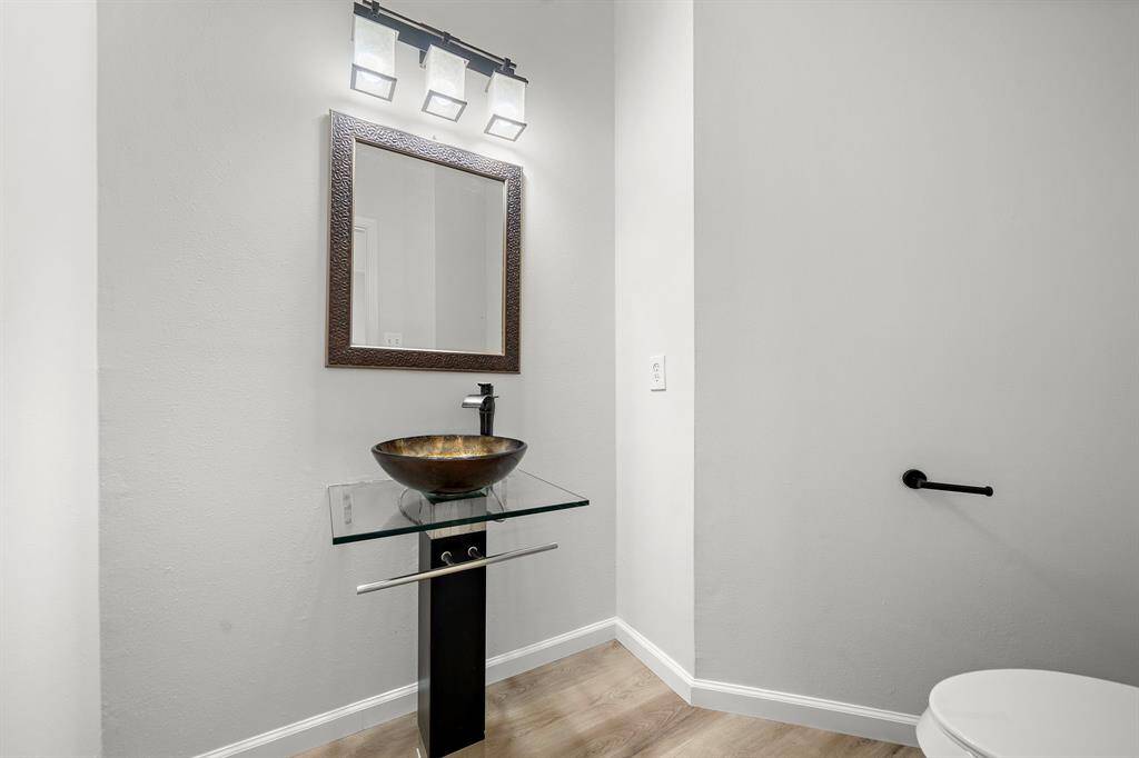 Powder bathroom
