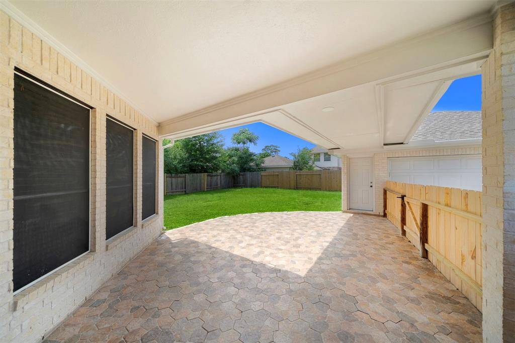 Back patio