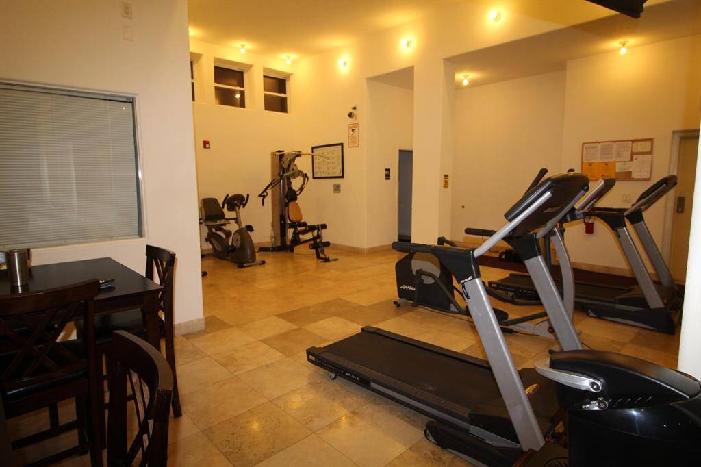Another view of the fitness center.