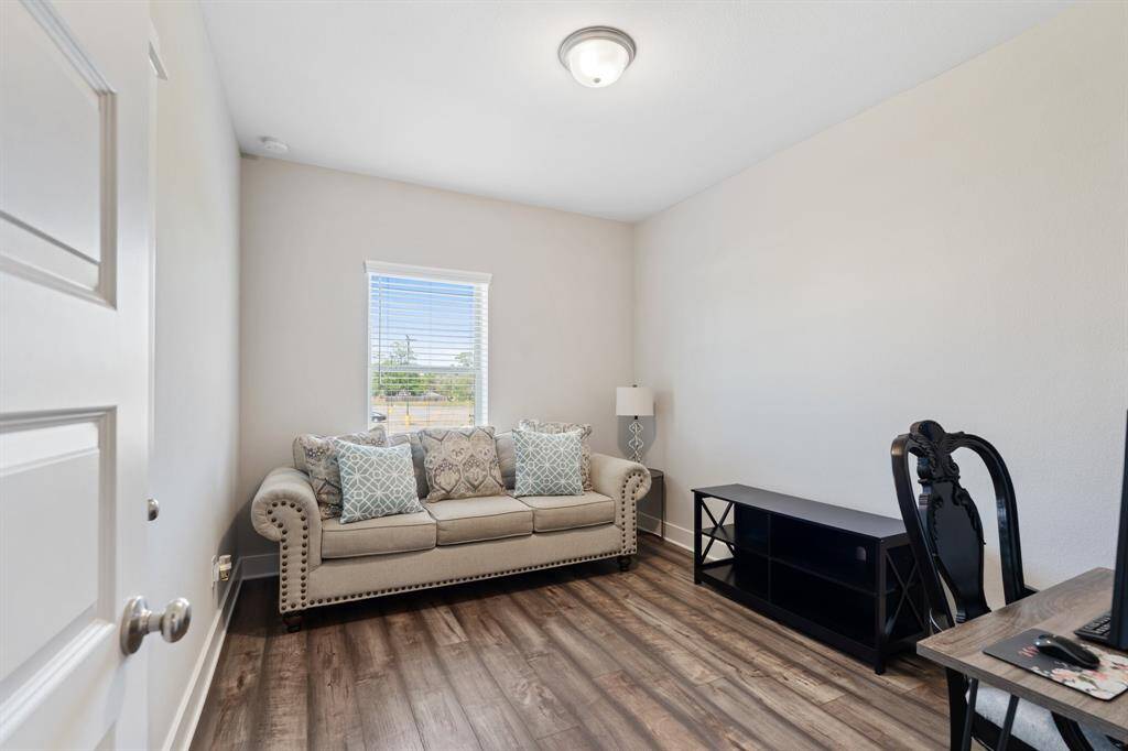 The home's third bedroom.
