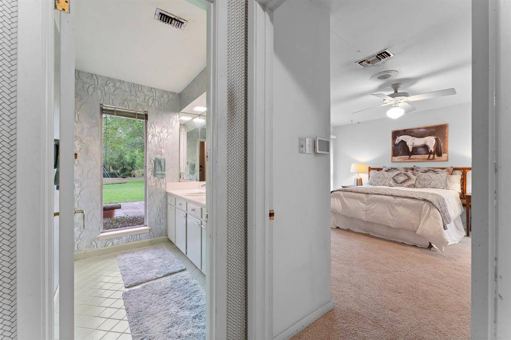 Hall bath outside of current primary for remaining 3 bedrooms.