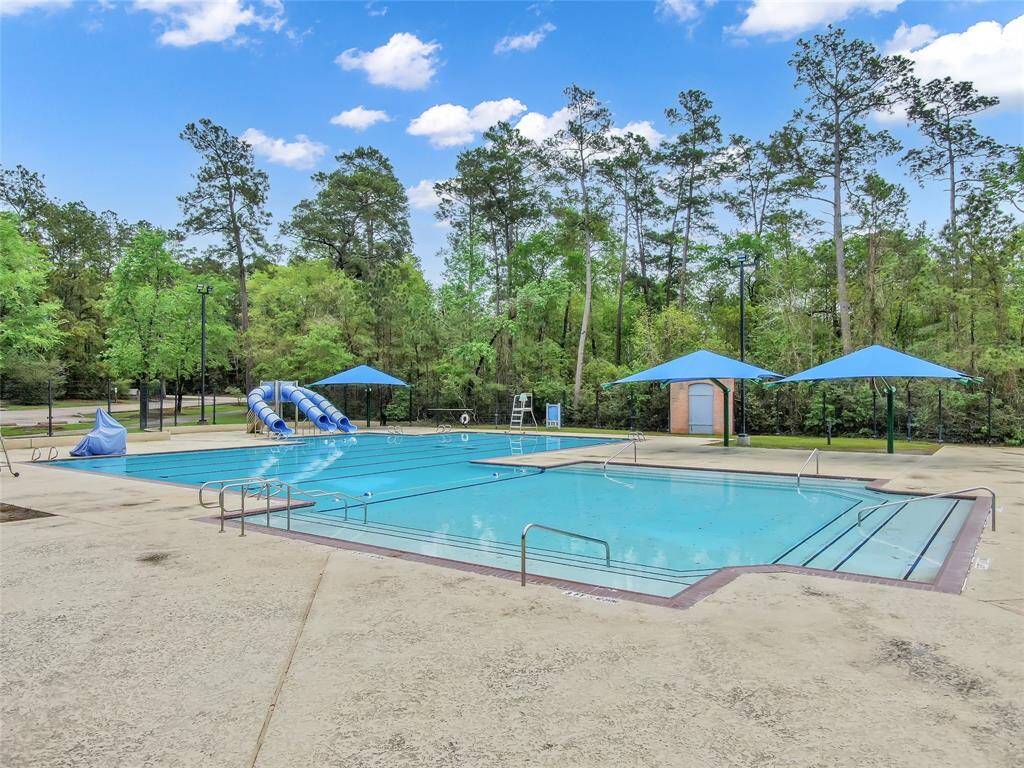 Enjoy endless summer fun with access to 14 pools spread throughout The Woodlands community.