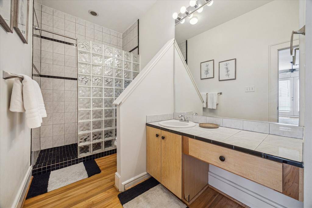 Primary bathroom.