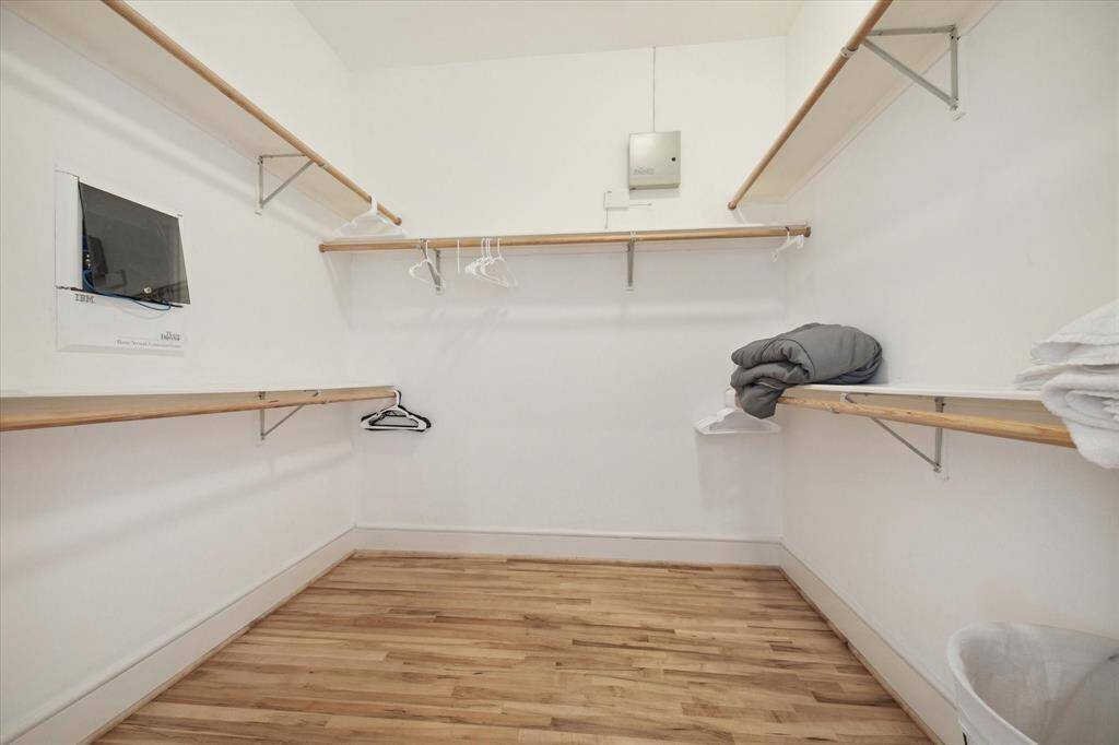 Primary closet.