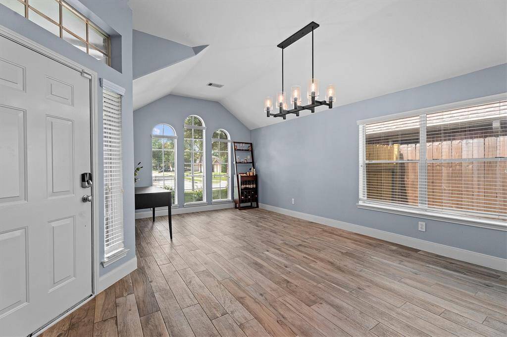 you're greeted by the expansive formal dining area upon entry - limitless options!