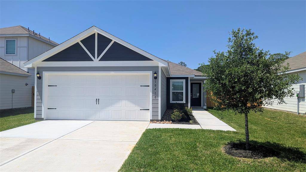 This beautiful home features three bedrooms and two bathroom.