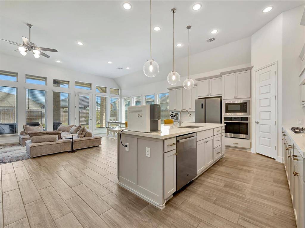 Huge open concept main living area