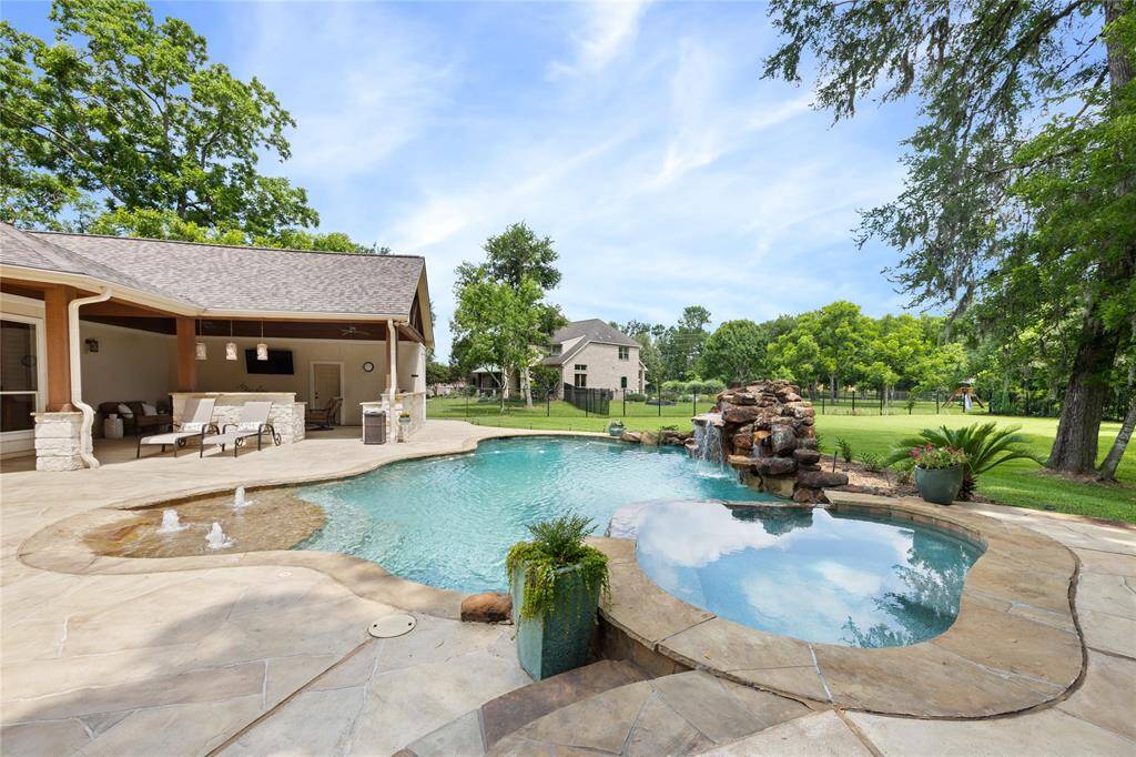 Yes...this can be your view. This recently updated surfaced pool deck