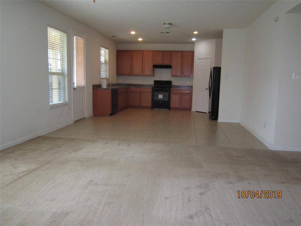 Kitchen and living room
