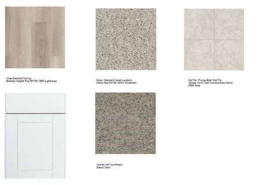 111 Daylight Crest Drive design selections! This home is currently under construction and selections are subject to change.