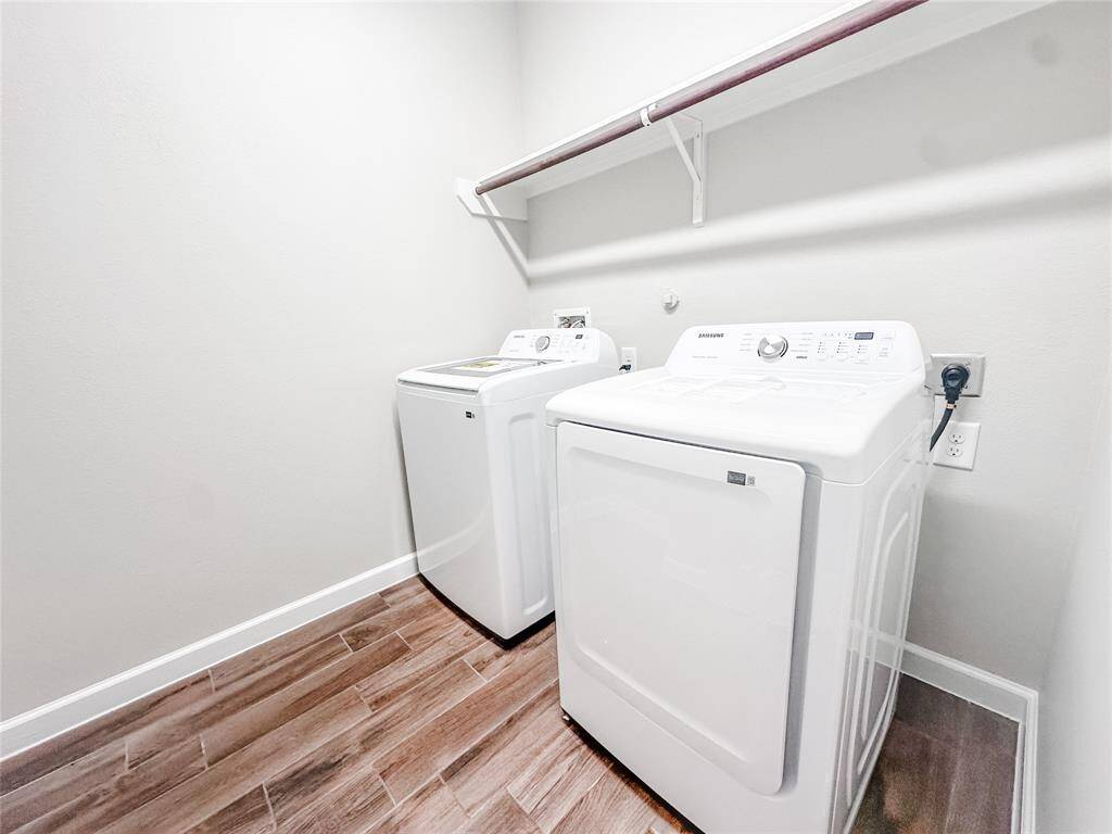 Downstairs laundry room. Washer/Dryer included!