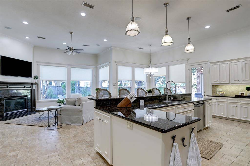 New pendant lighting.