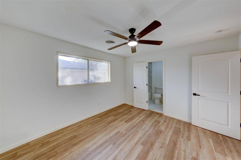 Secondary bedroom with it's own bath located downstairs