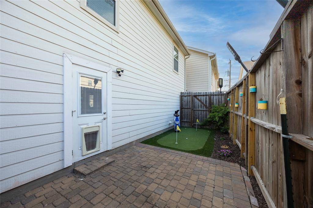 Side yard view