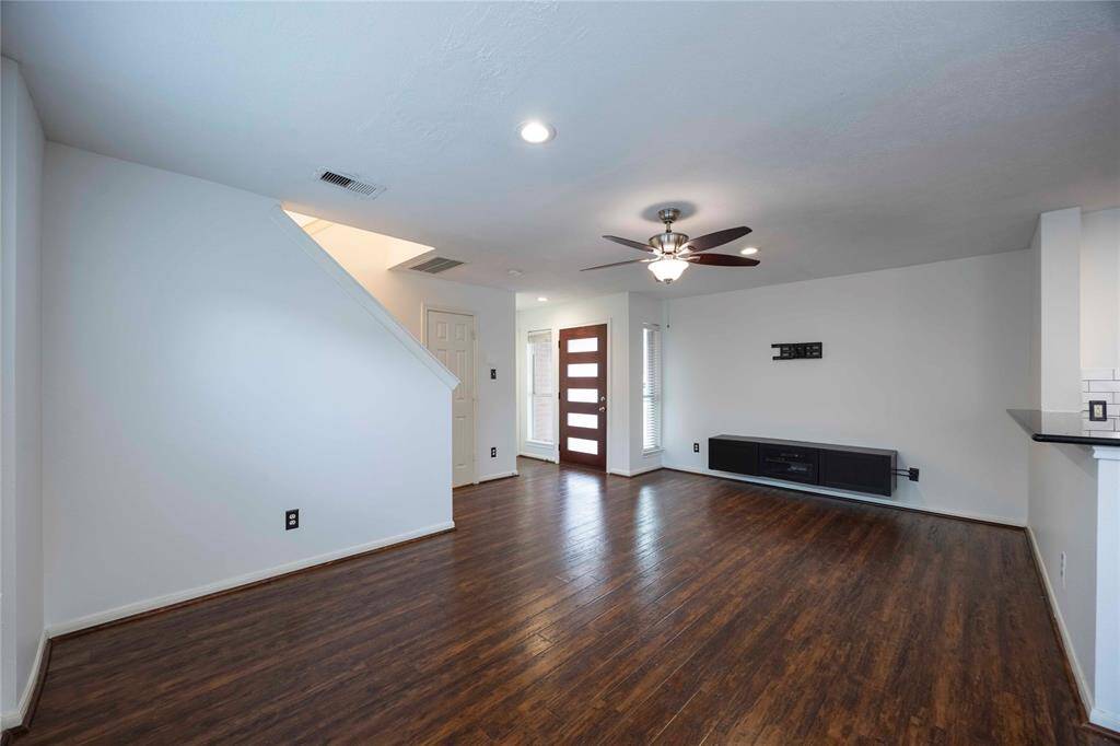 View from dining area toward living