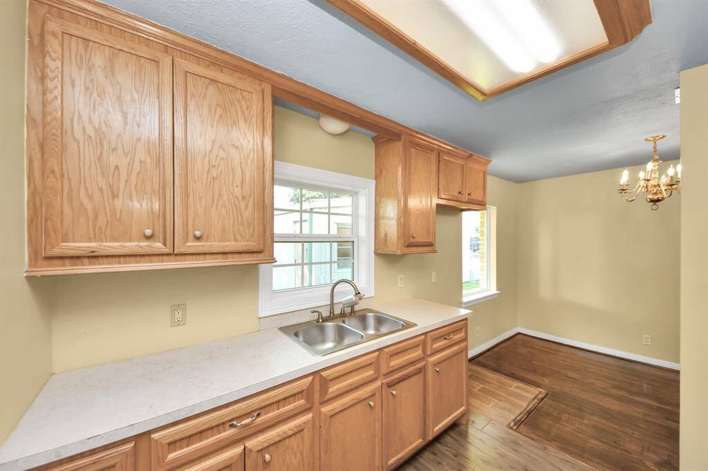 Custom hardwood kitchen