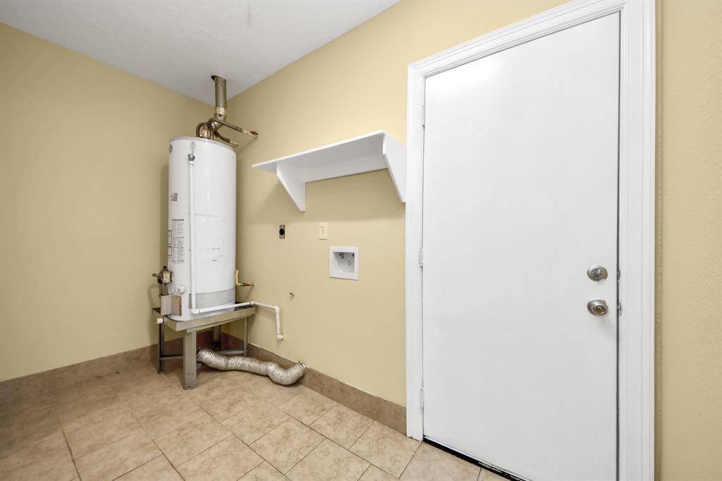 In house utility room