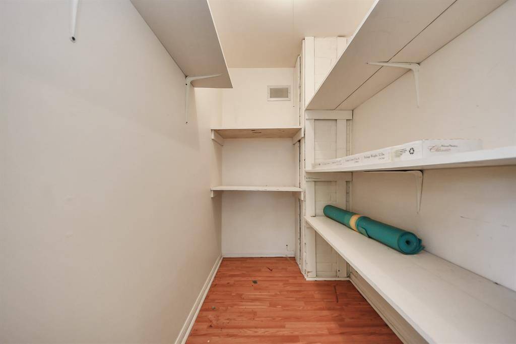 Extra storage space.