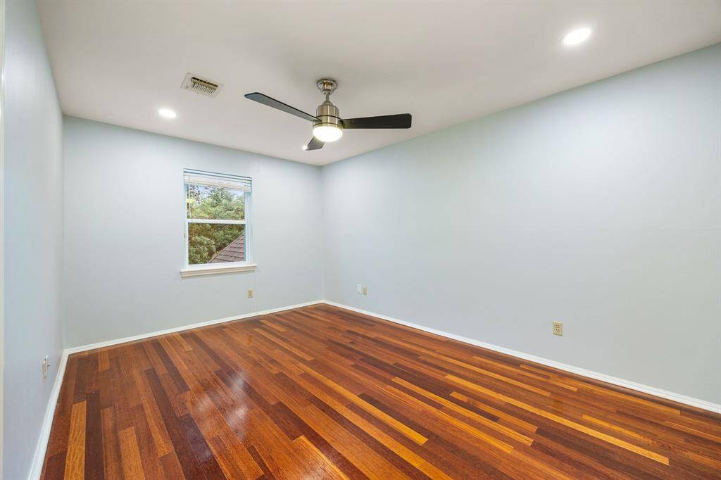 Second guest room upstairs attached to the jack and jill bathroom