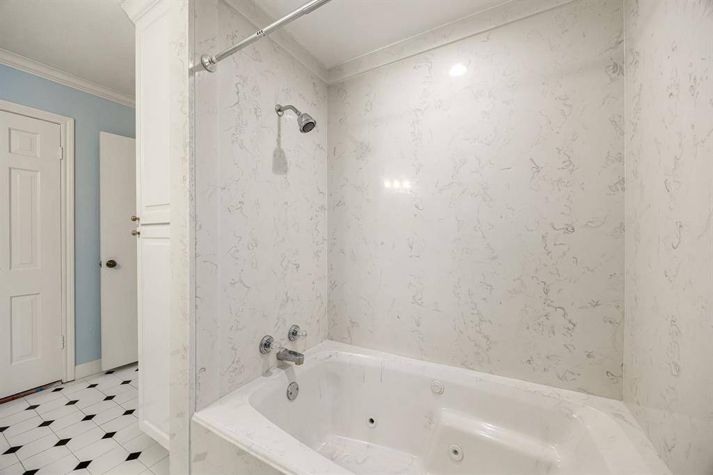 Jack and Jill bathroom on the second floor.