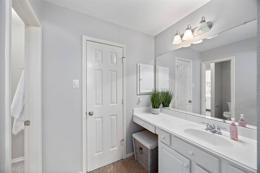 Jack and Jill bathroom