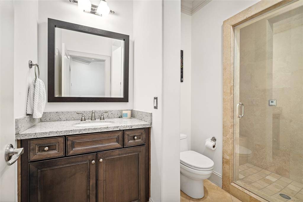 First floor bathroom complete with Steam Shower