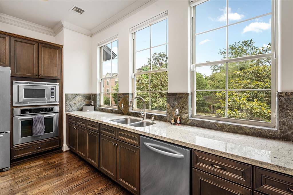 Tons of natural lighting coming through your kitchen windows