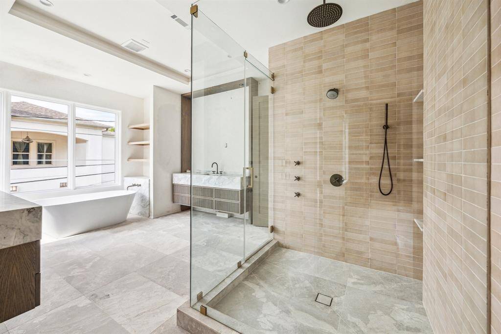 Primary Bath with Dual Counters, Free-Standing Tub and Much more.......