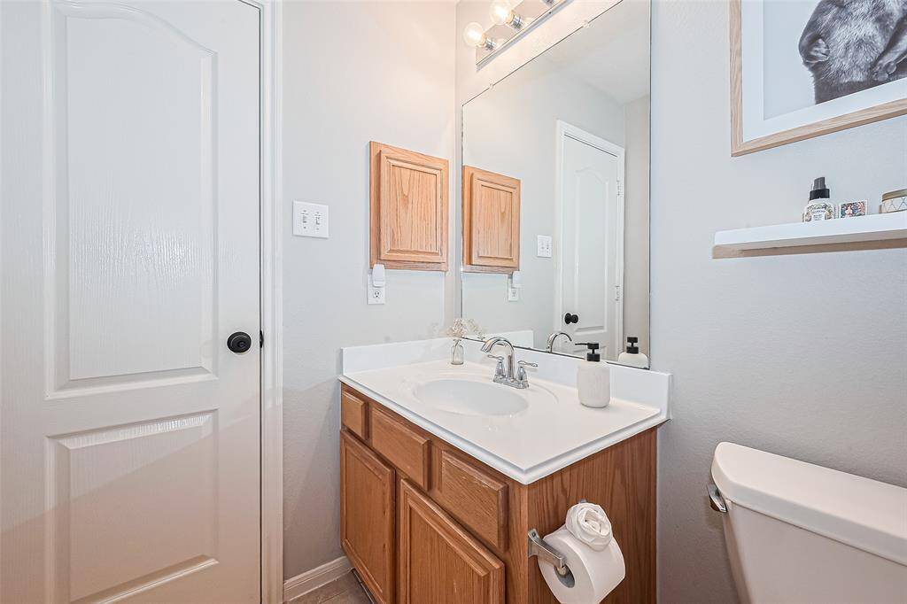 Another view of secondary bathroom.