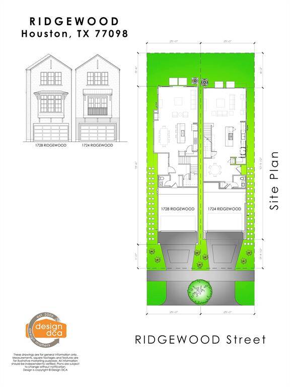 Please be aware that these plans are the property of the architect/builder designer that designed them not DUX Realty, Mazzarino Construction or 1724 RIDGEWOOD LLC and are protected from reproduction and sharing under copyright law. These drawing are for general information only. Measurements, square footages and features are for illustrative marketing purposes. All information should be independently verified. Plans are subject to change without notification.