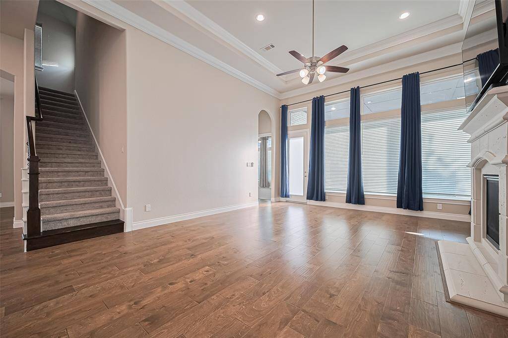 Upstairs living/gameroom with Private Bedroom and Bathroom