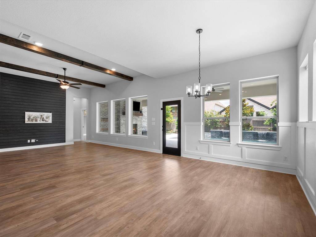 Another view from the Dining Room to reflect the abundance of natural lighting!