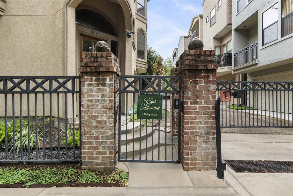 Pedestrian gate with code