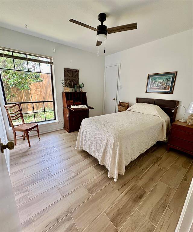Bedroom 3 or home office option with a realm in closet.
