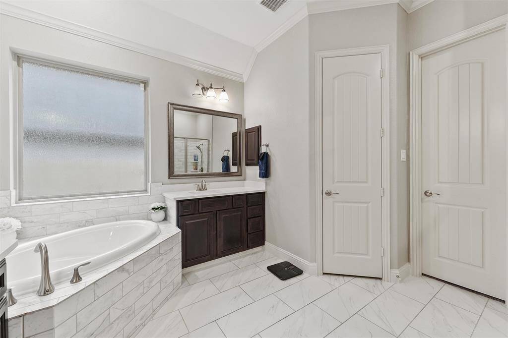 Relax after a long day in your garden tub