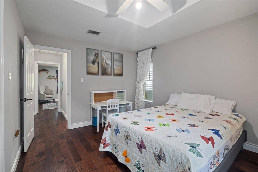 Another view of the spacious & bright secondary bedroom