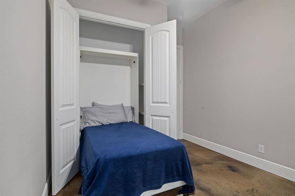 This Guest House room can be used as an office and has a convenient Murphy bed if needed for additional quests