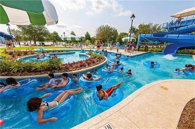The First Colony lazy river is waiting for you!