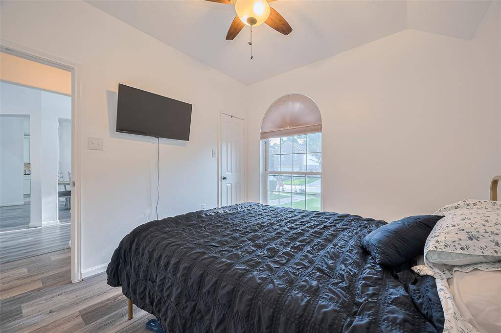 Generously sized bedrooms with natural light
