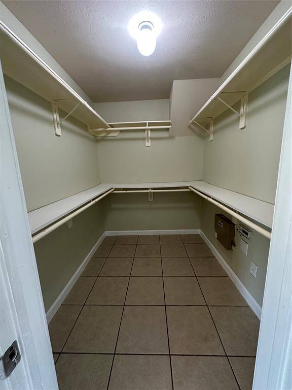 Master bedroom closet