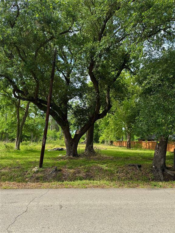 This lovely generous-sized lot is also an investor's dream to perhaps develop a small community of townhomes or multi-family living. The area is bordered by a wooden fence, offering privacy and a serene, natural setting.