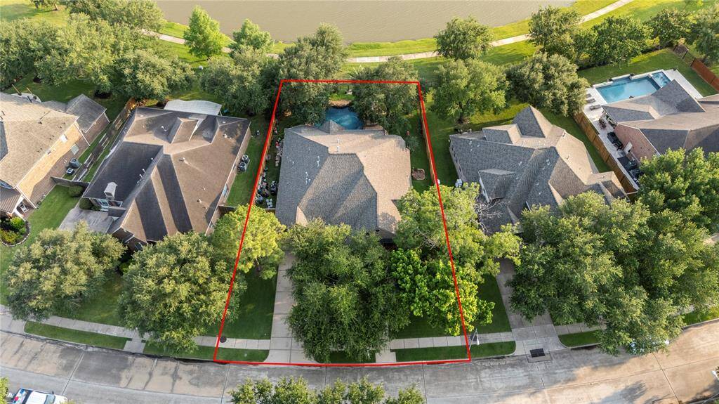 Aerial view of your fabulous home!
