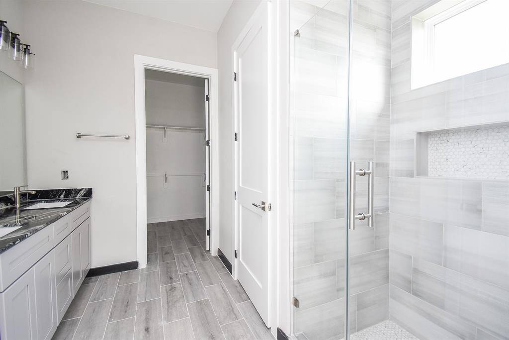 Beautifully appointed Primary Bathroom with double sinks!