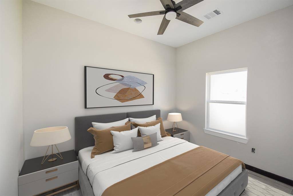 Bedroom 3 -  Virtually Staged Image.
