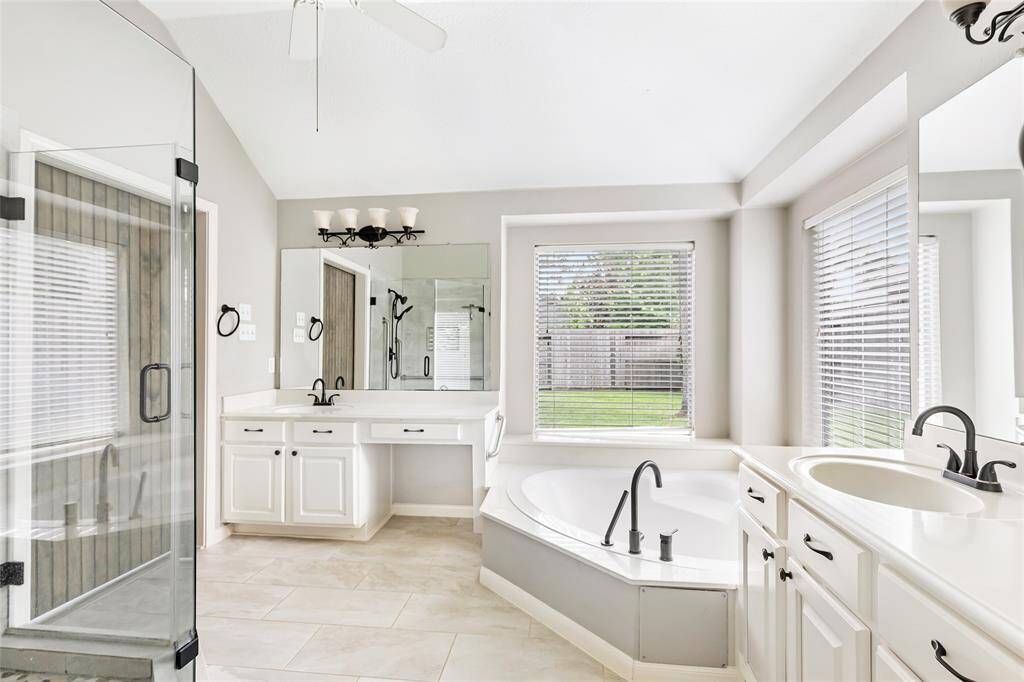 Beautiful primary bathroom