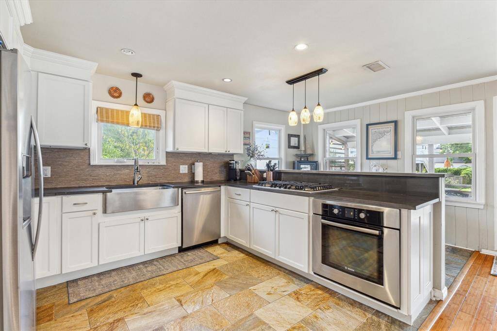 Plenty of room for preparing meals or snacks.