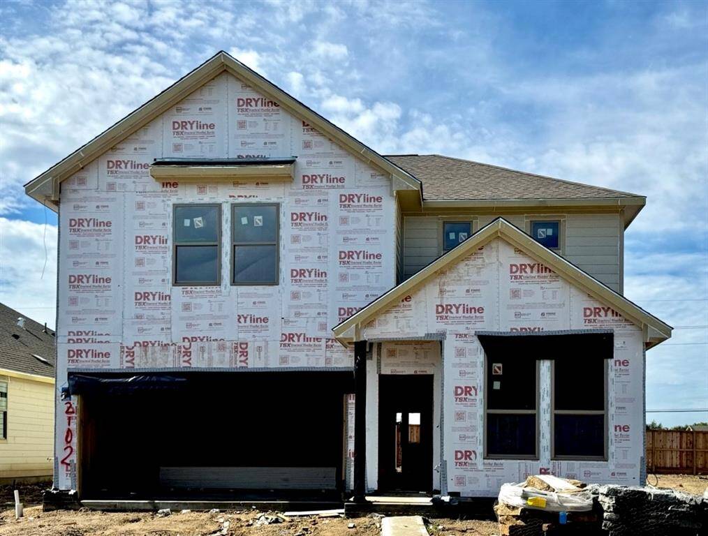 Actual progress of your home.