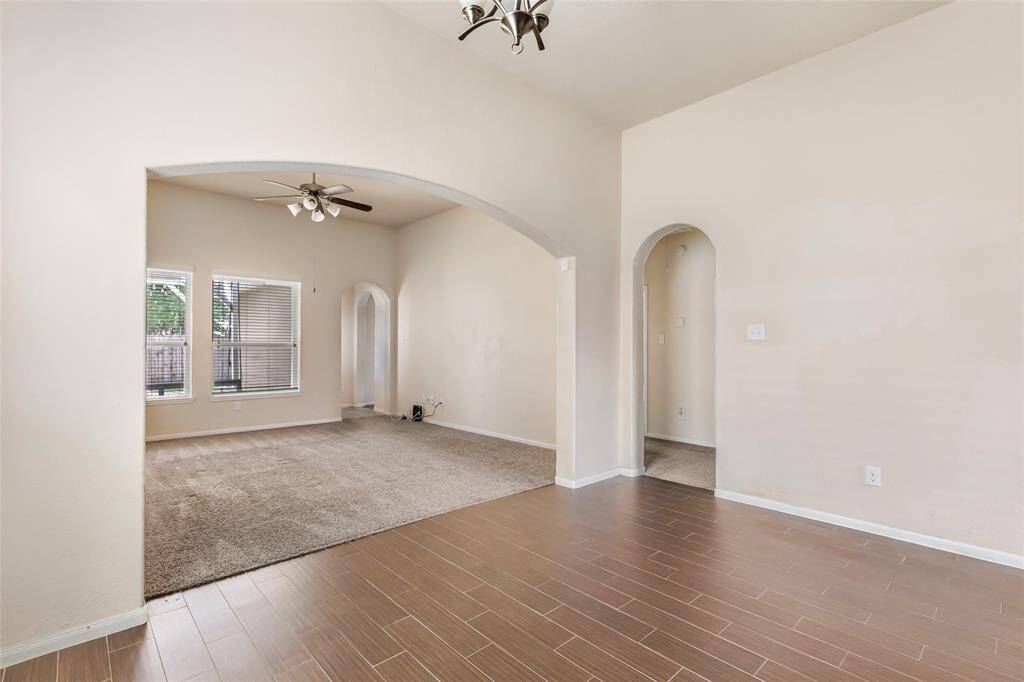 From Dining Room- looking into Family Room
